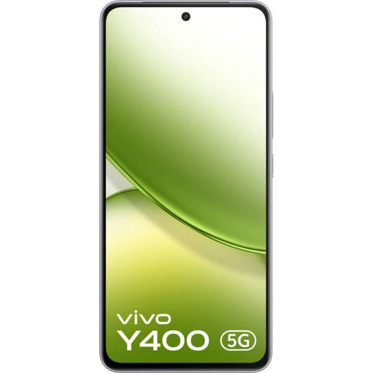Vivo Y400 128 GB, 8 GB RAM, White, Mobile Phone