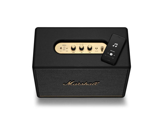 Marshall Woburn III Bluetooth Speaker (Brown, HDMI, AUX, RCA, Bluetooth 5.2, 3-Way Driver)
