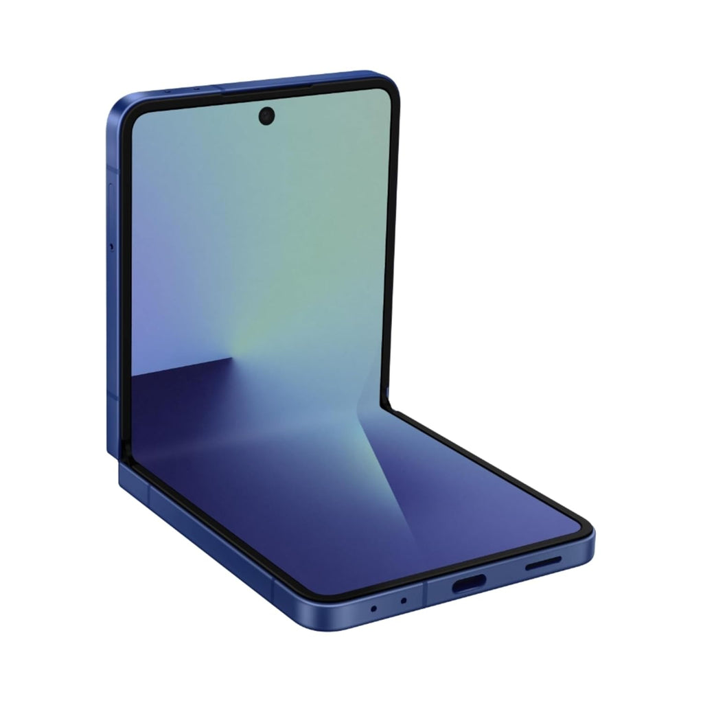 Samsung Galaxy Z Flip7 5G Smartphone with Galaxy AI (Blue Shadow, 12GB RAM, 512GB Storage), Ultra Sleek Design with 50MP High-Resolution Camera, Exynos 2500, Google Gemini