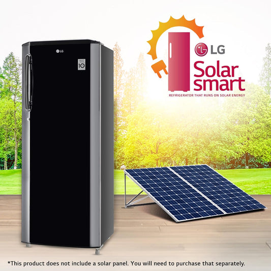 LG GL-B281BESX 261L 3 Star Direct Cool Single Door Refrigerator | Smart Inverter | Ebony Sheen | Suraj Electronics Delhi NCR