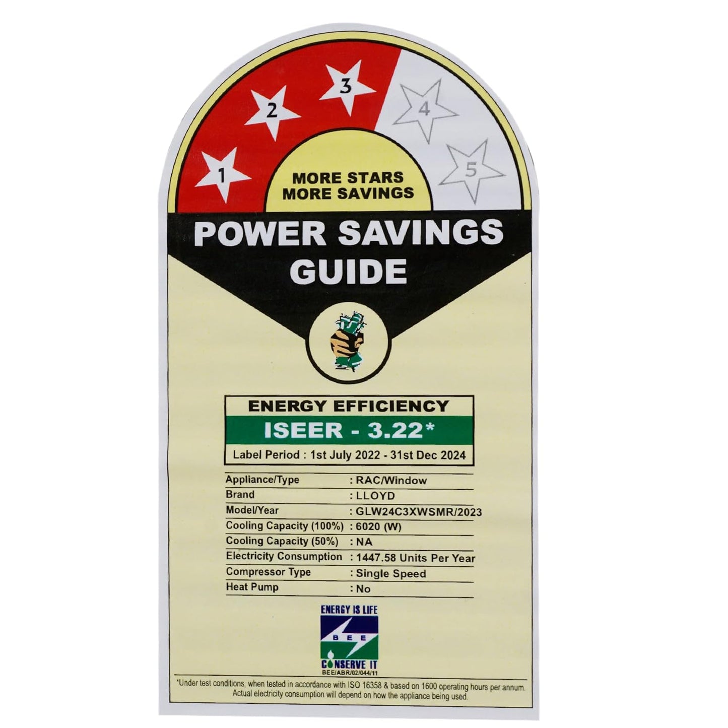 Lloyd GLW24C3YWSEA 2 Ton 3 Star Window AC | Powerful Cooling for Large Rooms | Suraj Electronics