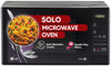 LG MS2043BP 20L Solo Microwave Oven (Black, Polished Finish) with i-Wave Technology, Anti-Bacterial Cavity, 44 Auto Cook Menus & Child Lock – Ideal for Reheating, Defrosting & Healthy Cooking