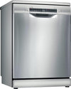 Bosch SMS6HVI01I 14 Place Settings Freestanding Dishwasher (Fingerprint-Free Steel) | Home Connect IoT | Intensive Kadhai Wash | EcoSilence Drive | ExtraDry