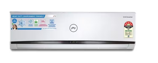 Godrej SIC 24LTC5-WWR 2.0 Ton 5 Star, 5-In-1 Convertible Cooling, Inverter Split AC (AC White)