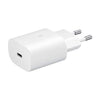 Samsung 25W C TO C Super Fast Charging Travel Adapter for Cellular Phones - White