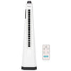 Symphony Surround-i Bladeless Tower Fan for Room | High-Speed with Swivel Action, Touchscreen Control Panel & Remote | 1 Year Warranty | White
