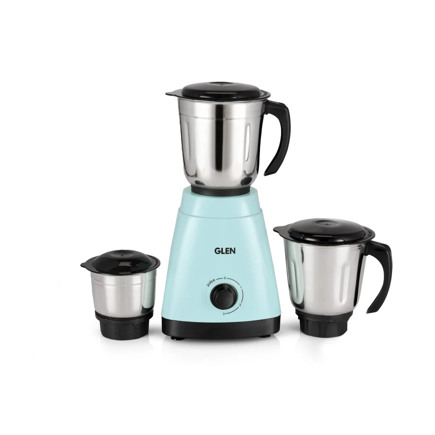 Glen SA4024 JAR3 650W Mixer Grinder | 3 Stainless Steel Jars | ISI Certified | Suraj Electronics Delhi NCR