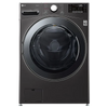 LG FHD2112STB 21/12 Kg 5 Star Inverter Front Load Washer Dryer with Steam, TurboWash & Wi-Fi – Black VCM