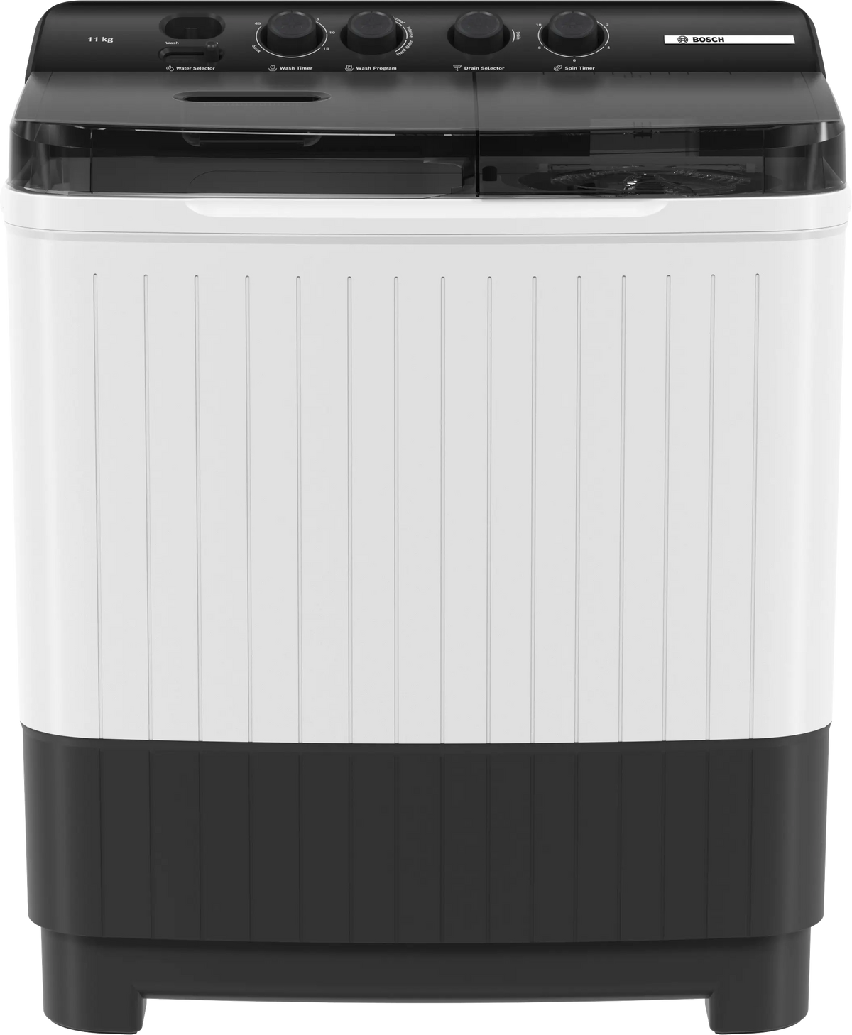 Bosch Series 2 Semi-automatic Toploader 11 kg 1360 rpm — WJZ115W0IN — alternate view