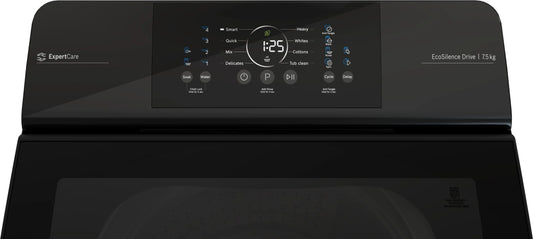 Bosch Series 2 washing machine, top loader 680 rpm — WOE750B0IN — alternate view
