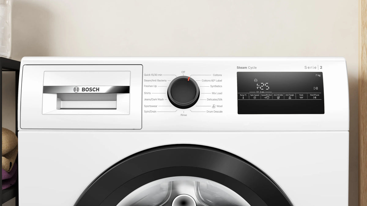 Bosch Series 2 washing machine, front loader 7 kg 1200 rpm — WAJ24263IN — alternate view
