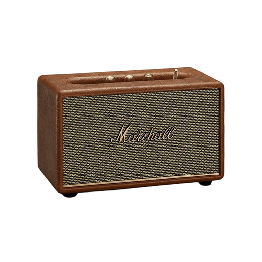 Marshall Acton III Bluetooth Speaker – Gen 3 with Wider Stereo Sound, Dynamic Loudness & Sustainable Design – Brown