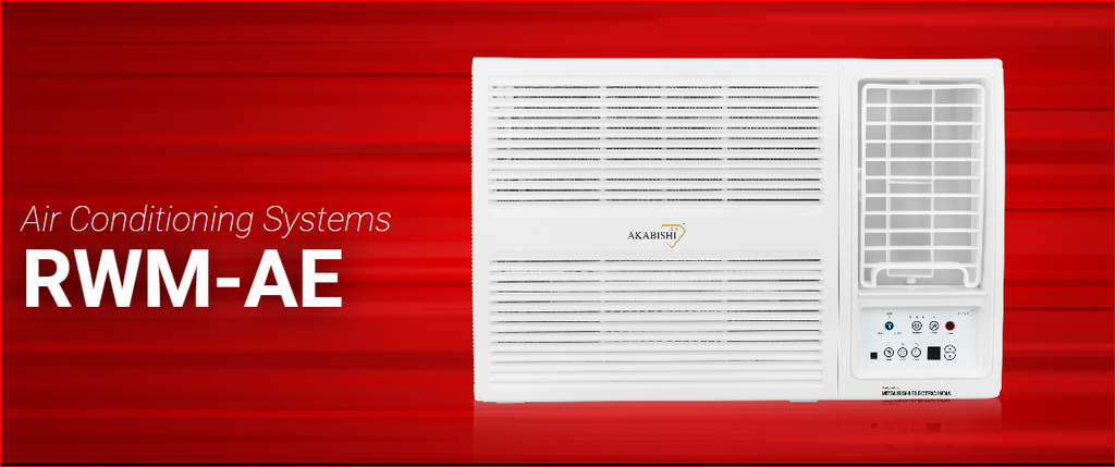 MITSUBISHI ELECTRIC Akabishi RWM-AE13SG-Y1 Window AC 1 Ton 3 star