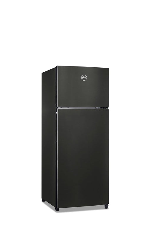 Godrej RT EONVALOR 310B RCIT FS ST 272L 2 Star Frost Free Inverter Double Door Refrigerator – Fossil Steel | 4-in-1 Convertible | Nano Shield