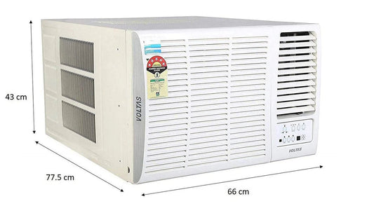 Voltas 185V Vertis Elite-1 1.5 Ton 5 Star Inverter Window AC – Copper Condenser, Turbo Cooling, R32 Refrigerant, High Ambient Cooling (Made in India)