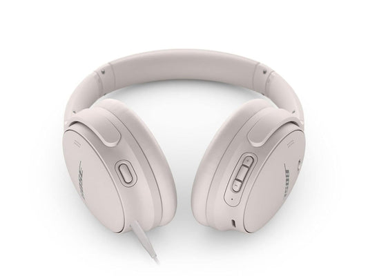 Bose Quietcomfort 45 Bluetooth Wireless Over Ear Headphones with Mic Noise Cancelling - White Smoke 866724-0200