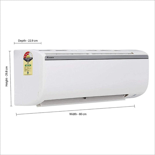 Daikin GTL50UV16 1.5 Ton 3 Star Fixed Speed Split AC (Copper Condenser, PM2.5 Filter, COANDA Airflow, White)
