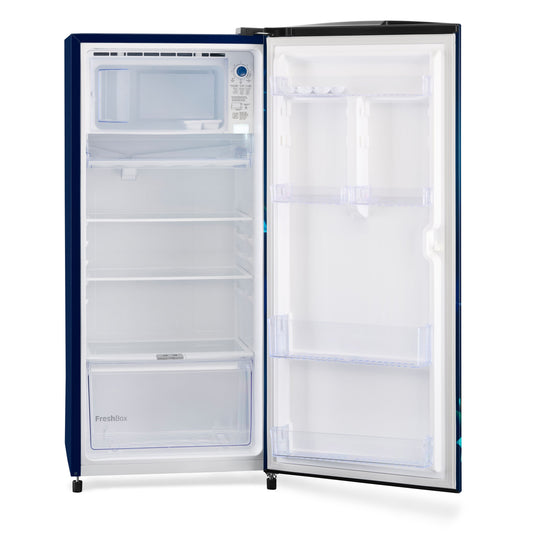 Voltas beko RDC220C / S0BTE0M0000GD 185 L, 3 Star, Direct Cool Single Door Refrigerator Tropical Blue
