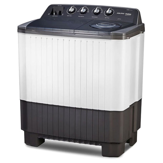 Voltas Beko 7.2 Kg Semi-Automatic Washing Machine (WTT72GRTPRMDZ) | Fast Dry | Powerful Motor | Grey | 2 Yr Warranty