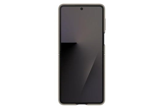Samsung Galaxy Flip7 Kindsuit Case (Gray) | Vegan Leather | Original Samsung Accessory | Suraj Electronics Delhi NCR