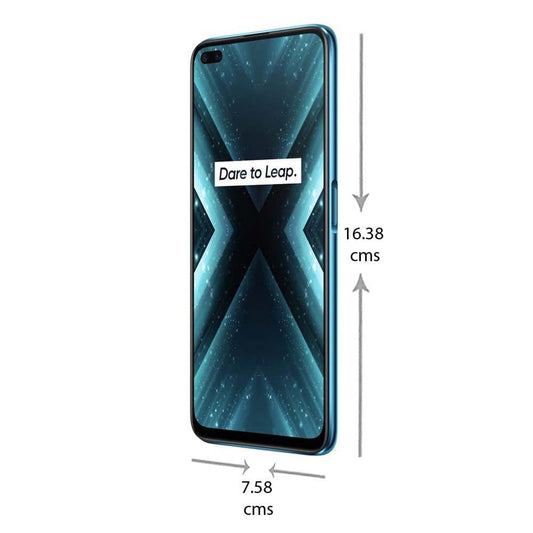 Realme X3 128 GB, 6 GB RAM, Glacier Blue, Mobile phone