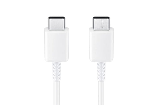 Samsung Original Type-C to Type-C Cable (1M, White) | Fast Charging 480 Mbps | Suraj Electronics Delhi NCR