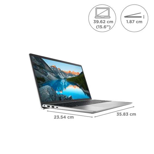 DELL Inspiron 3530 Intel Core i5 13th Gen Thin and Light Laptop (16GB, 1TB SSD, Windows, 15.6 inch FHD Display, MS Office 2021, Platinum Silver, 1.65 KG)