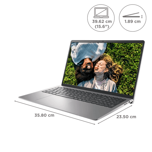 Dell Inspiron 15 3530 Intel Core i5 13th Gen Thin & Light Laptop (16GB, 512GB SSD, Windows 11 Home, 15.6 inch Full HD WVA IPS Display, MS Office Home & Student 2021, Platinum Silver, 1.62 KG)