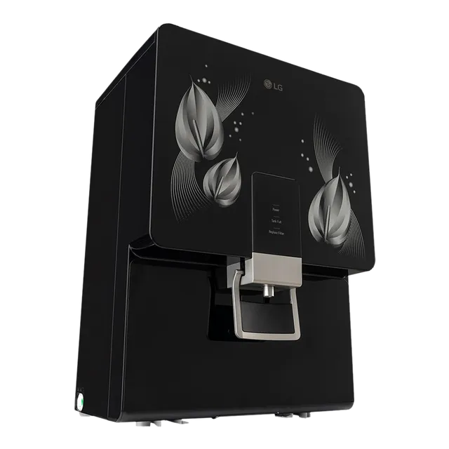 LG WW146RPLB.BBL 8L RO + MB Water Purifier with Multi Stage Filtration Process (Solid Black)