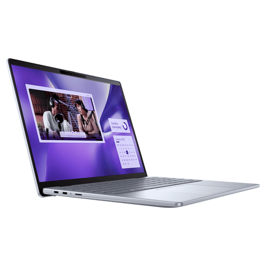 DELL Inspiron 14 Plus Snapdragon X Plus Touchscreen Thin & Light Laptop (16GB, 512GB SSD, Windows 11 Home, 14 inch QHD Plus IPS Display, MS Office 2021, Ice Blue, 1.40 KG)