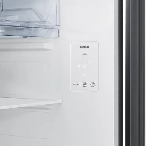 SAMSUNG RT45DG6A4DBXHL 419 Litres 3 Star Frost Free Double Door Smart Wifi Enabled Refrigerator with AI Energy Mode ( Luxe Black)