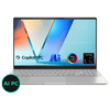 ASUS Vivobook S 15 S5507QA-MA551WS Snapdragon X Plus X1P 42 100 Thin & Light Laptop (16GB, 1TB SSD, Windows 11 Home, 15.6 inch OLED Display, MS Office 2021, Cool Silver, 1.42 KG)