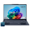 acer Swift 14 AI SF14-51 Intel Core Ultra 5 Thin & Light Laptop (16GB, 512GB SSD, Windows 11 Home, 14 inch OLED WUXGA Display, MS Office, Steam Blue, 1.25 KG)