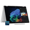 HP OmniBook X Flip 14-fm0058TU Intel Core Ultra 5 Touchscreen Thin & Light Laptop (16GB, 512GB SSD, Windows 11 Home, 14 inch 3K OLED Display, MS Office Home 2024, Glacier Silver, 1.38 KG)