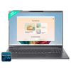 acer A16-11M Qualcomm Snapdragon X Laptop (16GB, 512GB SSD, Windows 11, 16 inch WUXGA Display, MS Office, Steel Grey, 1.7 KG)