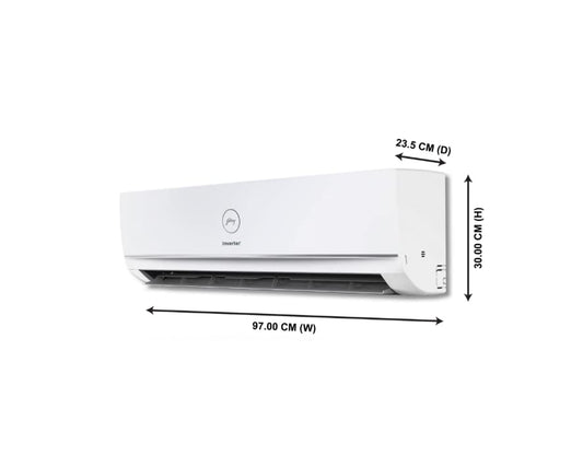 Godrej SIC18TTC3 1.5 Ton 3 Star Inverter AC | 5-in-1 Convertible | R32 Gas | Copper Condenser | Anti-Viral Filter | Suraj Electronics Delhi NCR