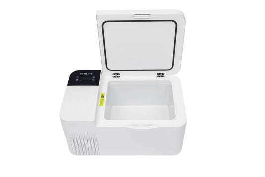 Philips TB5101 16.5L Car Fridge & Freezer (Compressor Cooling, -22°C, Touch Panel, 12/24V DC, 5 Star Rated, Portable for Car, Truck, RV & Home)