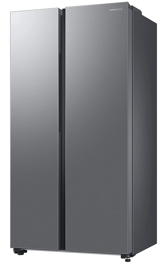 Samsung RS76CG8113SLHL 653L Wi-Fi Enabled Side-by-Side Refrigerator | SmartThings AI | Convertible 5-in-1 | Twin Cooling Plus | Digital Inverter Compressor | EZ Clean Steel | 3 Star | 20-Year Warranty