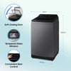 Samsung 8 Kg Ecobubble Wi-Fi Inverter Fully Automatic Top Load Washing Machine WA80BG4542BDTL