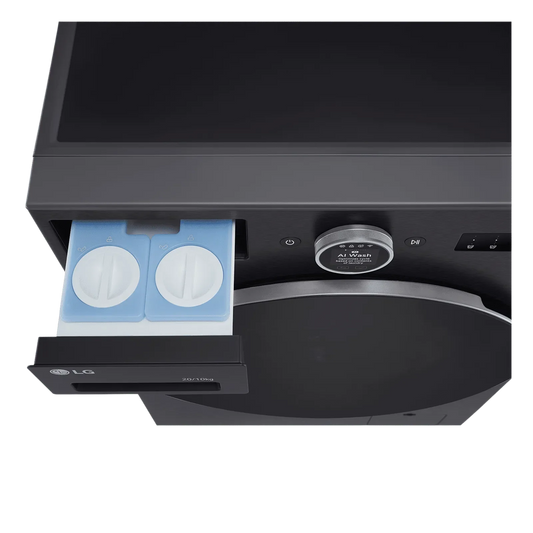 LG FDX92010A9K 20/10 kg Wi-Fi Inverter Fully Automatic Front Load Washing Machine (VX Series, Essence Black)