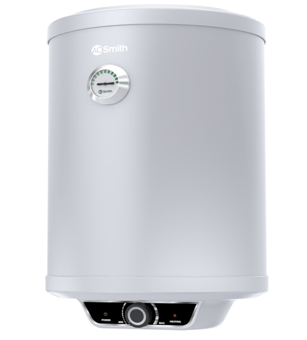 AO Smith Elegance Prime 25L 5 Star Storage Water Heater (Vertical) – Blue Diamond Glass Tank, Incoloy Element, High Pressure Support