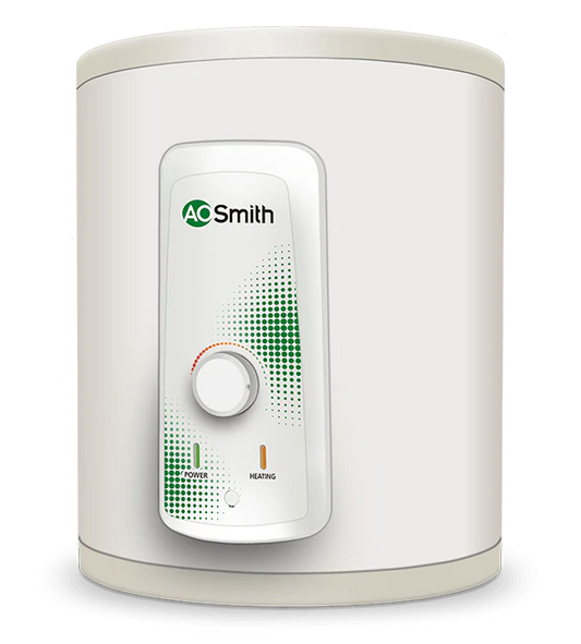 AO Smith VAS-X1-050 50 Litre Vertical Storage Water Geyser (White) | 3-Star Rated | Blue Diamond Tank
