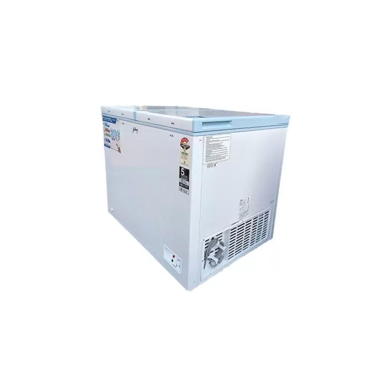 Godrej DH EPenta 325D 2HCN RW 300 L 4 Star Double Door Freezer (White)