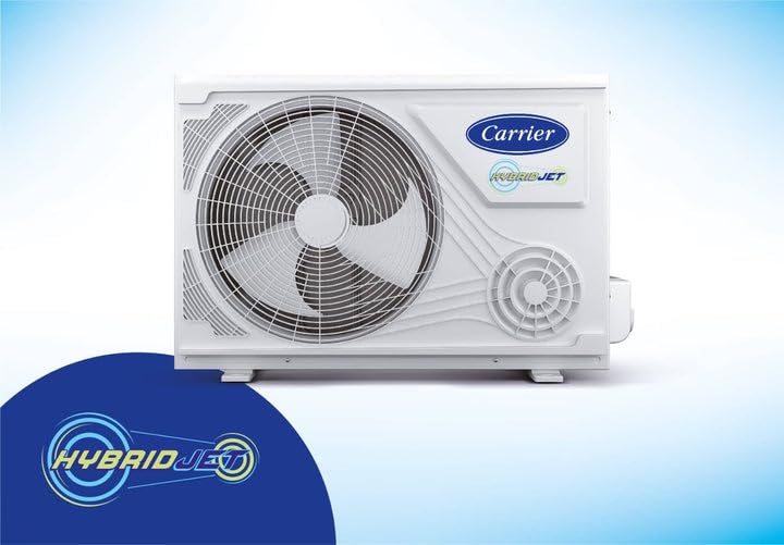 Carrier 18K INDUS DXI Star 1.5 Ton 5 Star Inverter Split AC (HybridJet, R32, Copper Condenser, PM 2.5 Filter, Heating & Cooling, White) – CAI18IN5R32W0