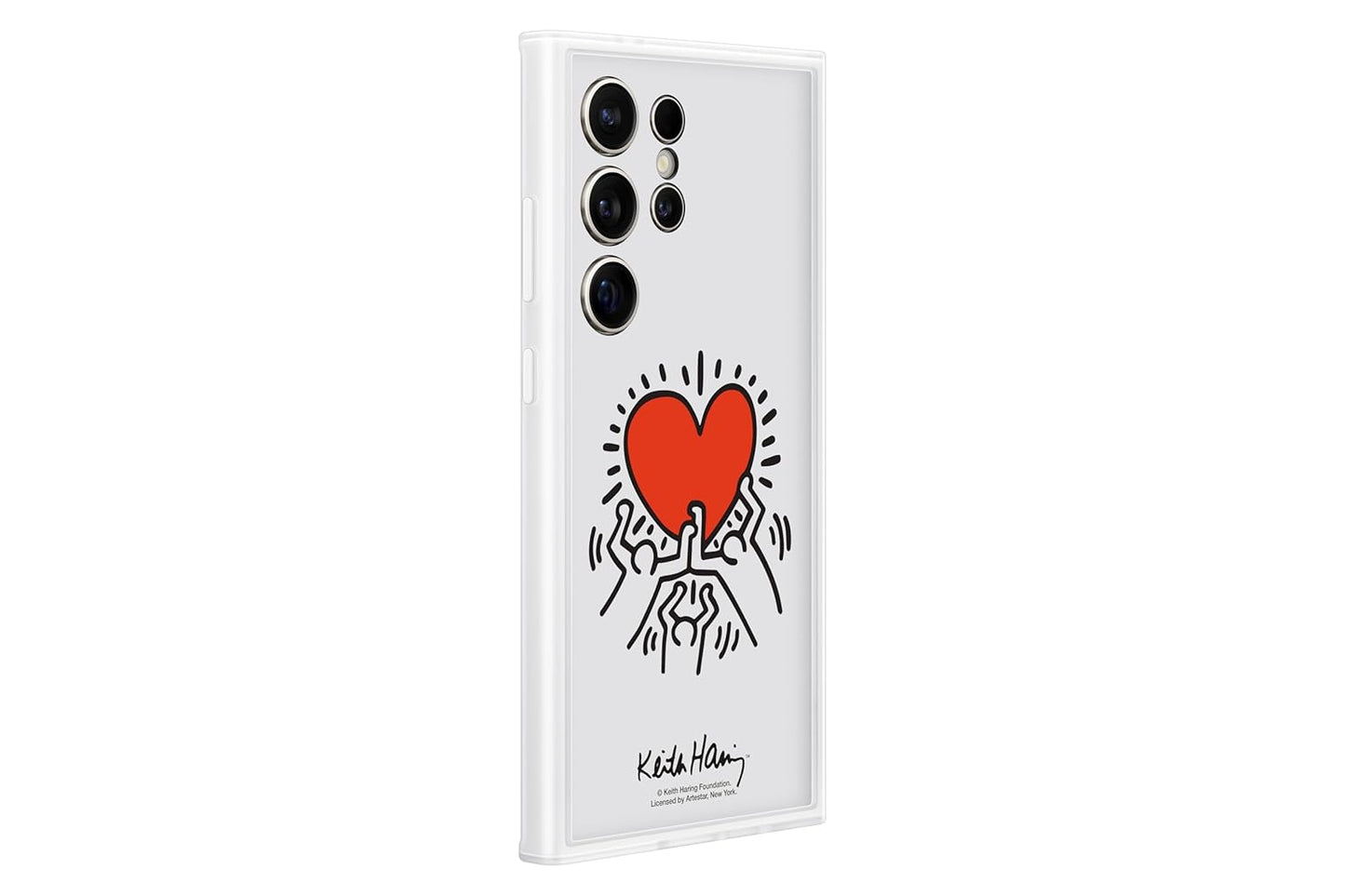 Samsung Galaxy S24 Ultra 5G Flipsuit Case, White DEMO