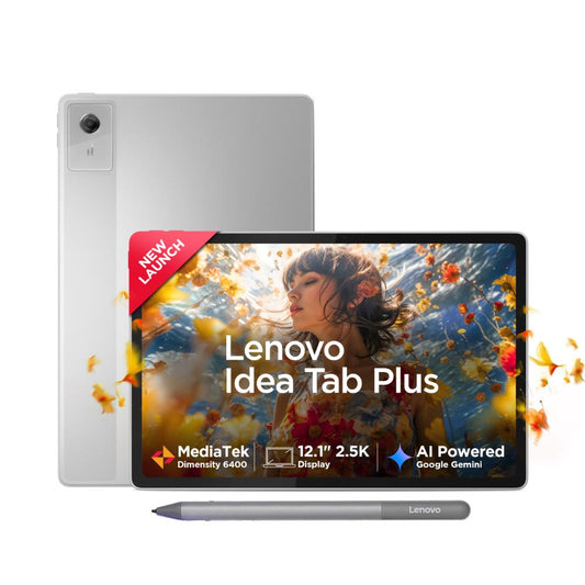 Lenovo Idea Tab Plus 30.73 cm (12.1 inch) WiFi Tablet with Pen, 256 GB, 12 GB RAM, Cloud Grey, ZAG70923IN