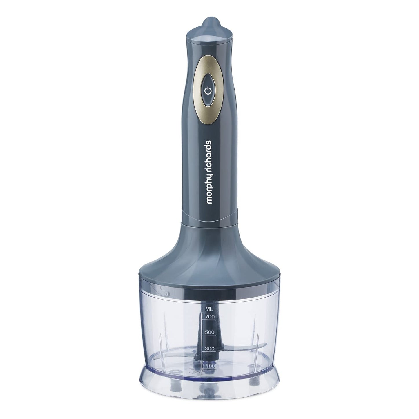 Morphy Richards Pronto Plus 300W Hand Blender with Chopper | Silent Operation | Stainless Steel Blade | Ergonomic Design | 2-Year Warranty | Made in India