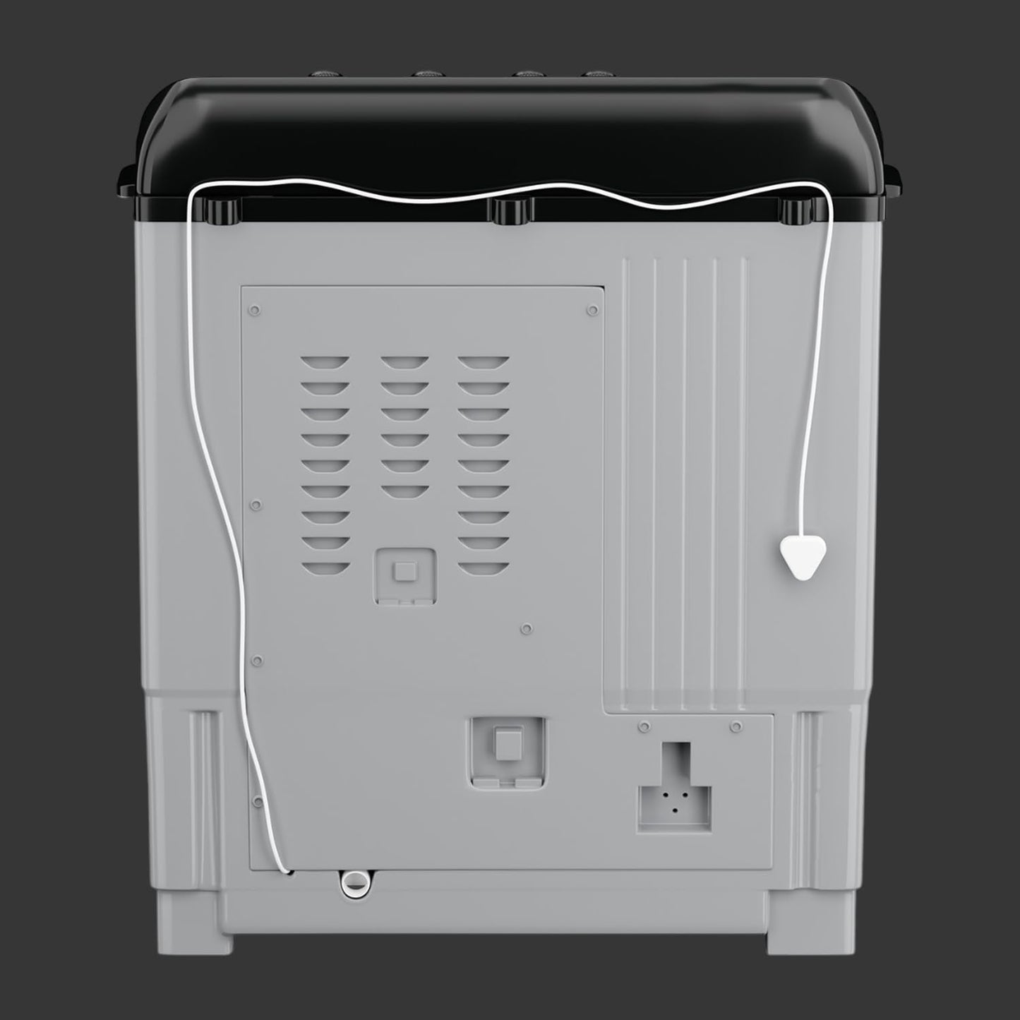 Godrej WS EDGE UNO 120 5.0 PB4 MIGR 12 Kg 5 Star Semi-Automatic Top Load Washing Machine With Air Dry and 4 Wash Programs ( Aqua Power Pulsator, Mist grey)