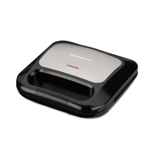 Morphy Richards Voyager Ultra 750W Sandwich Maker | Non-Stick Grill Plates, Cool Touch Handle, Compact Design | 2-Year Warranty