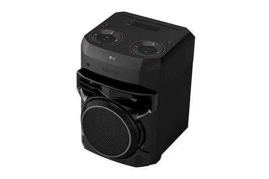 LG XBOOM XL2S 80W Wireless Bluetooth Party Speaker with Super Bass Boost, Dual Mic Karaoke, RGB Lights & FM Radio